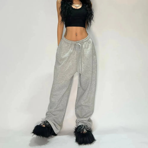 Casual Loose Straight Leg Pants Striped 2025 Summer Fashion Trend