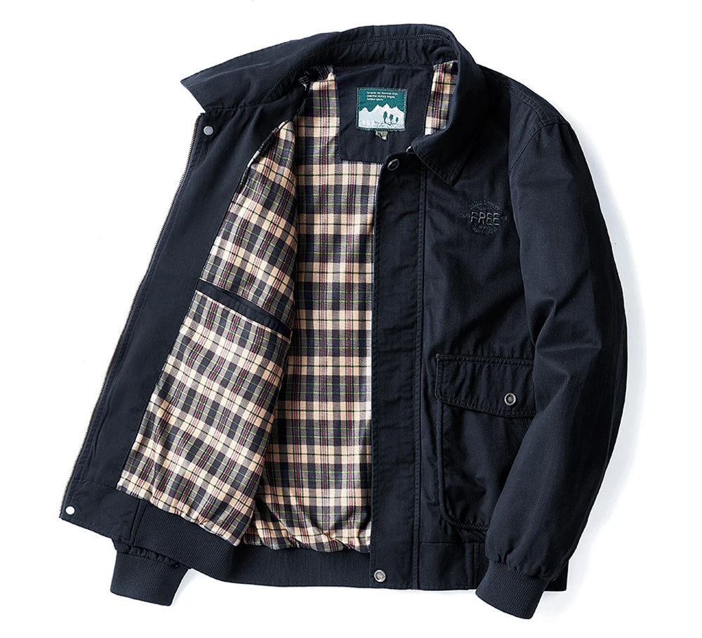 DIMUSI Autumn Men's Bomber Jackets Casual Male Tactical Military Windbreaker Jacket Man Outwear Slim Fit Business Coats Clothing