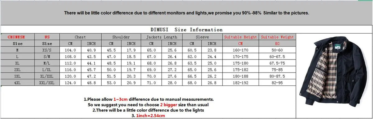 DIMUSI Autumn Men's Bomber Jackets Casual Male Tactical Military Windbreaker Jacket Man Outwear Slim Fit Business Coats Clothing