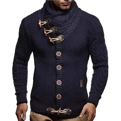 Man Sweaters Streetwear Clothes Turtleneck Sweater Men L Xl Long Sleeve Knitted Pullovers Autumn Winter Soft Warm Basic