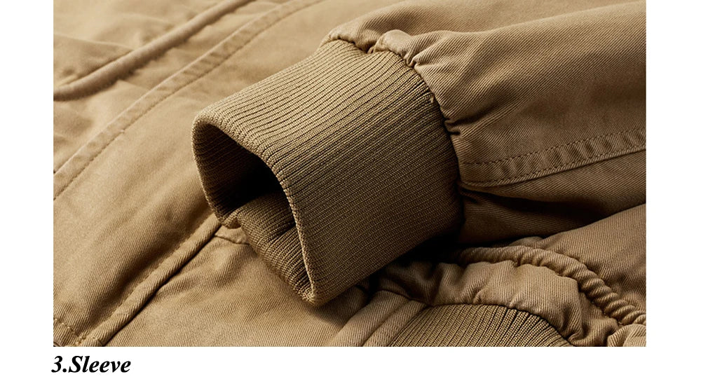 DIMUSI Autumn Men's Bomber Jackets Casual Male Tactical Military Windbreaker Jacket Man Outwear Slim Fit Business Coats Clothing