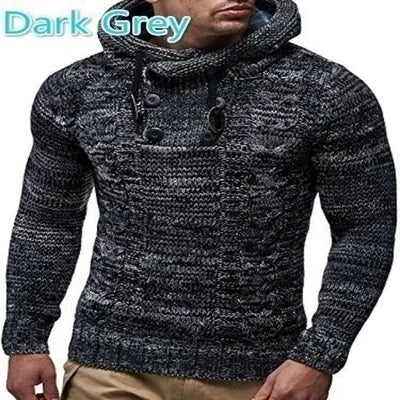 Man Sweaters Streetwear Clothes Turtleneck Sweater Men L Xl Long Sleeve Knitted Pullovers Autumn Winter Soft Warm Basic
