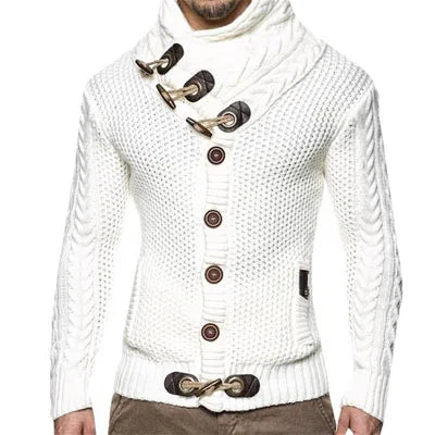 Man Sweaters Streetwear Clothes Turtleneck Sweater Men L Xl Long Sleeve Knitted Pullovers Autumn Winter Soft Warm Basic