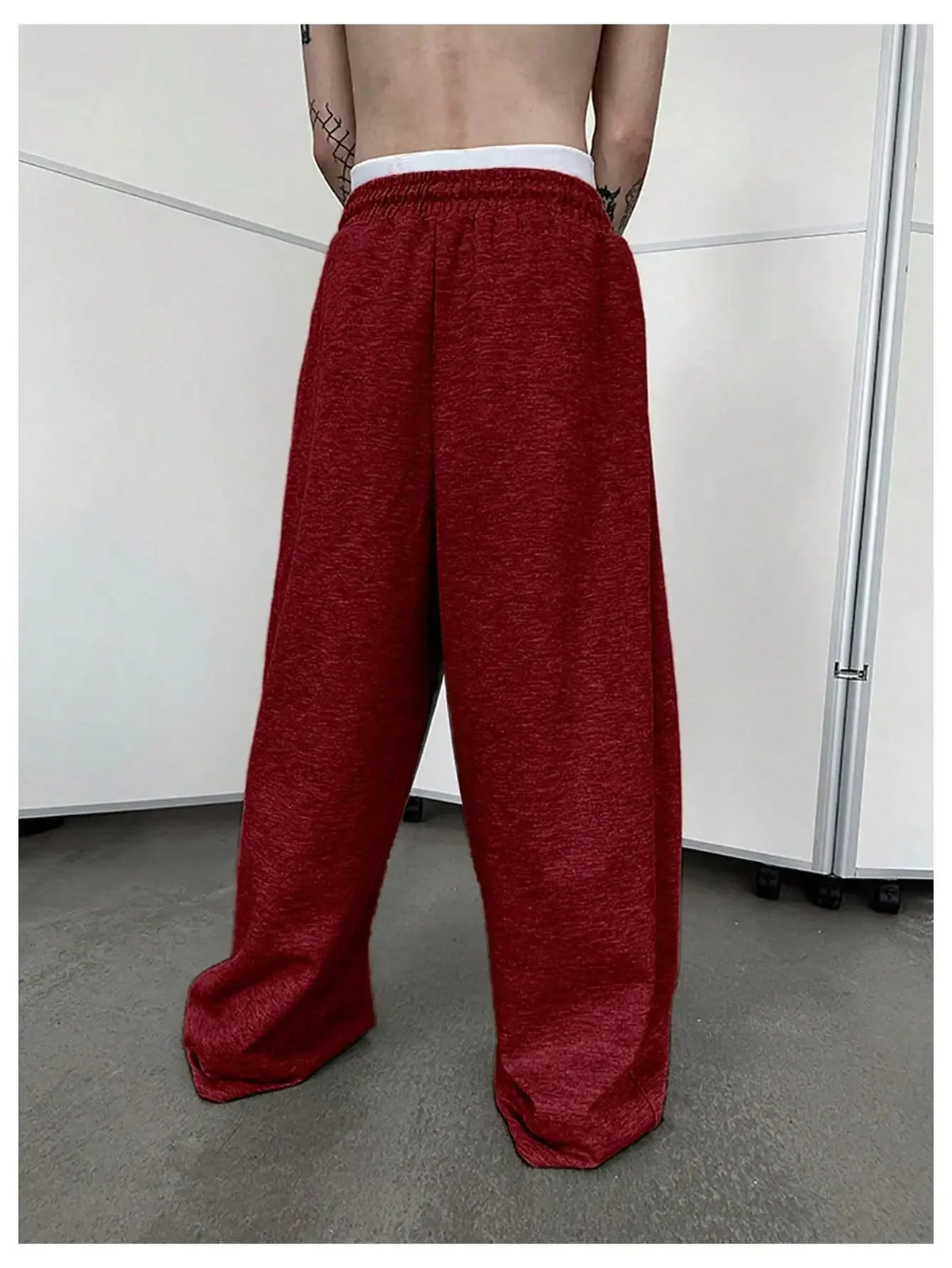 Y2k Harajuku Wide Leg Sweatpants Women Streetwear Baggy Oversize Gray Sports Pants High Waist Drawstring Casual Joggers Trousers