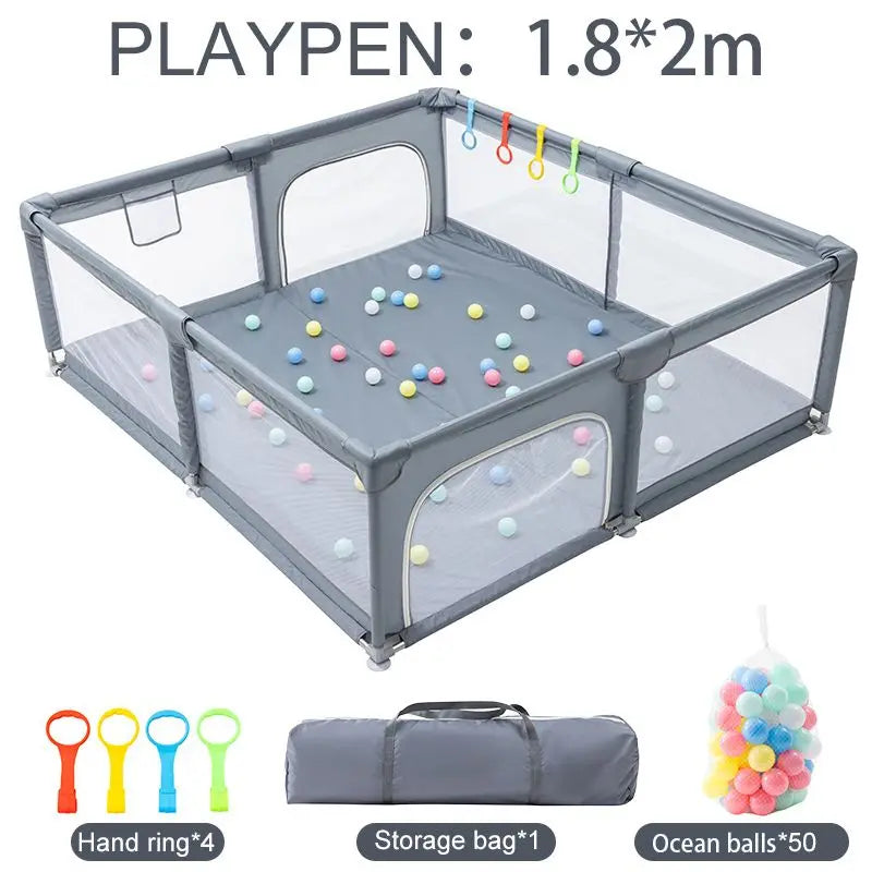Baby Playpen Children Furniture New Arrival For Children Large Dry Pool Baby Playground For 0-6 Years Old Ball Pit Safety Fence