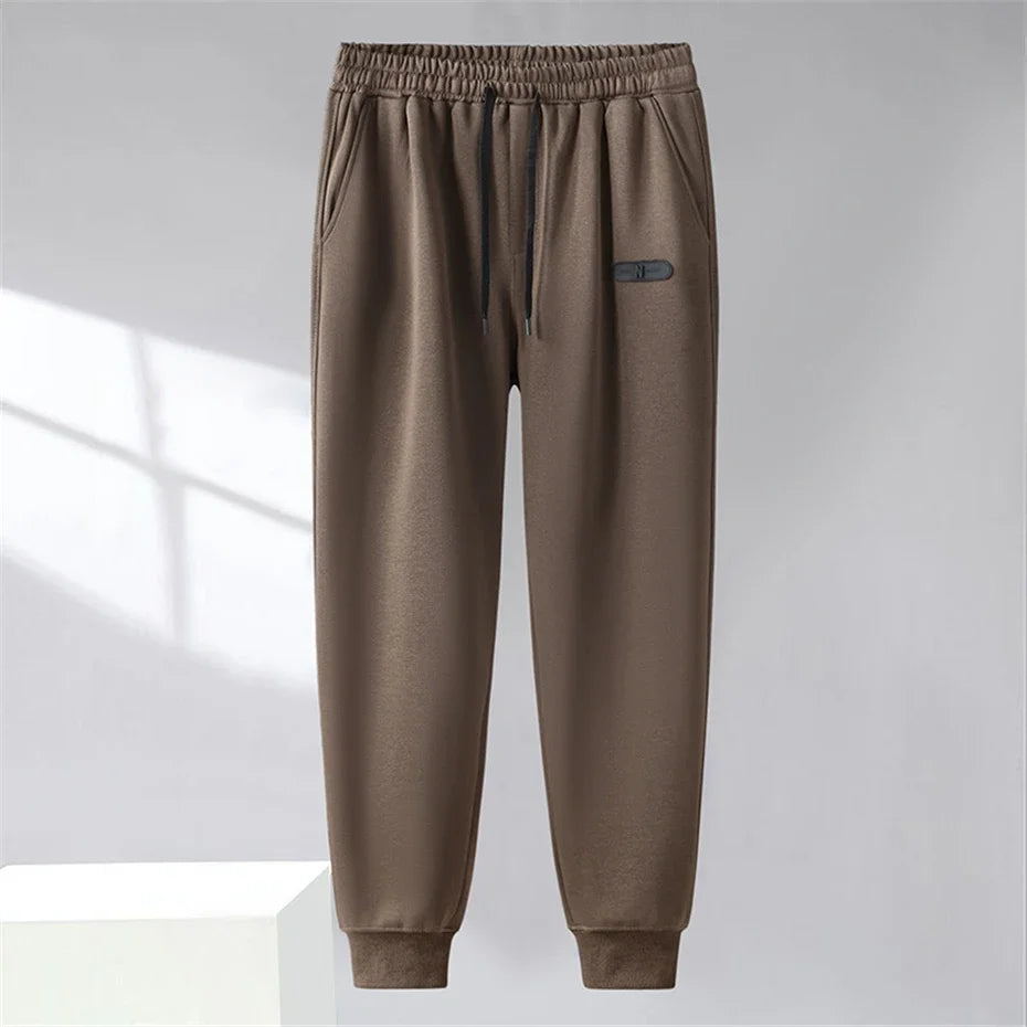 Solid Color Tracksuit Men 11XL Plus Size Suits Zippered Hoodie Sweatpants Sets Spring Autumn Jogger Pants Male Big Size 10XL