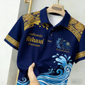 Men's Street 2026 Polo Shirt - Water Festival 3D Print - Breathable and Quick-Drying - Suitable for All Seasons