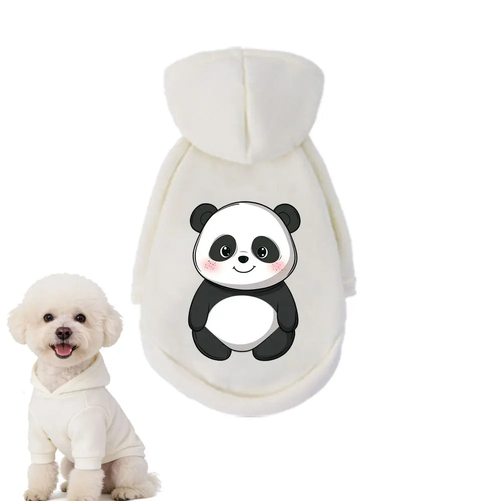 Pet Hooded Sweatshirt  Cats & Dogs Fashion Unique Printed Pattern For Pomeranian  Maltese Golden Retriever