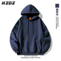 Men's solid color hooded sweatshirt available in multiple colors a casual and stylish street style hoodie