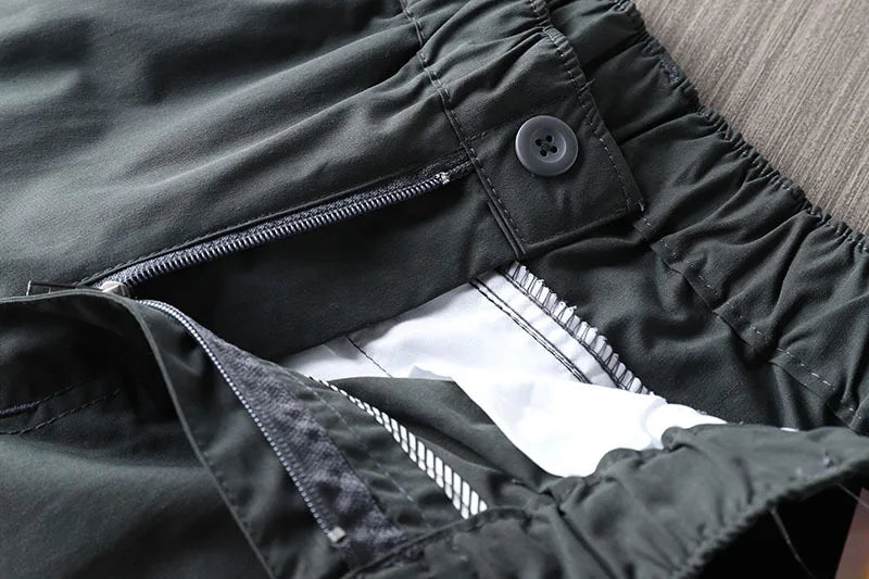 Tactical Cargo Pants Men's Spring Cotton Overalls Outdoor Work Long Trousers Hombre Clothing Hiking Pants Multiple Pockets