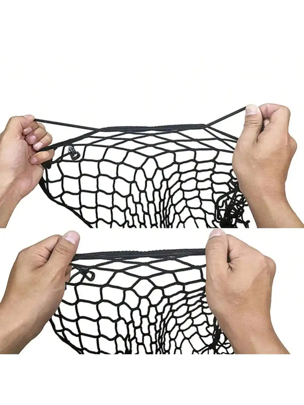 Car Trunk Fence Net Dog Isolation Protection Net Car Mounted Rear Seat Dog Safety Net Sturdy Elastic Pet Fence for Any Vehicle