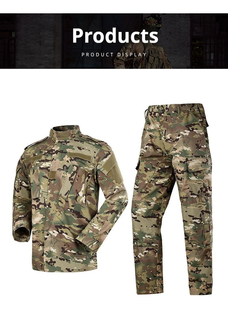 Camouflage Suit Husband Camouflage Suit Camouflage Suit for Men Tactical Men's Suit Hunting Clothes Man Military Uniform