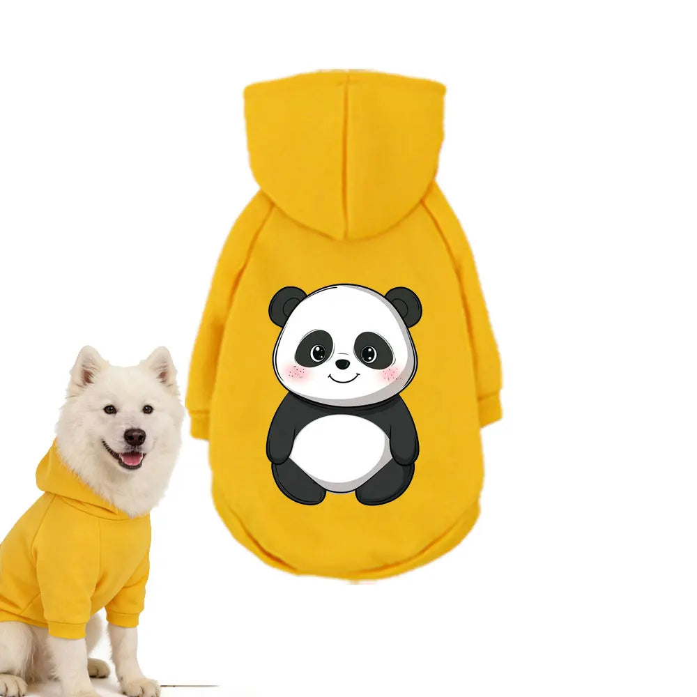 Pet Hooded Sweatshirt  Cats & Dogs Fashion Unique Printed Pattern For Pomeranian  Maltese Golden Retriever