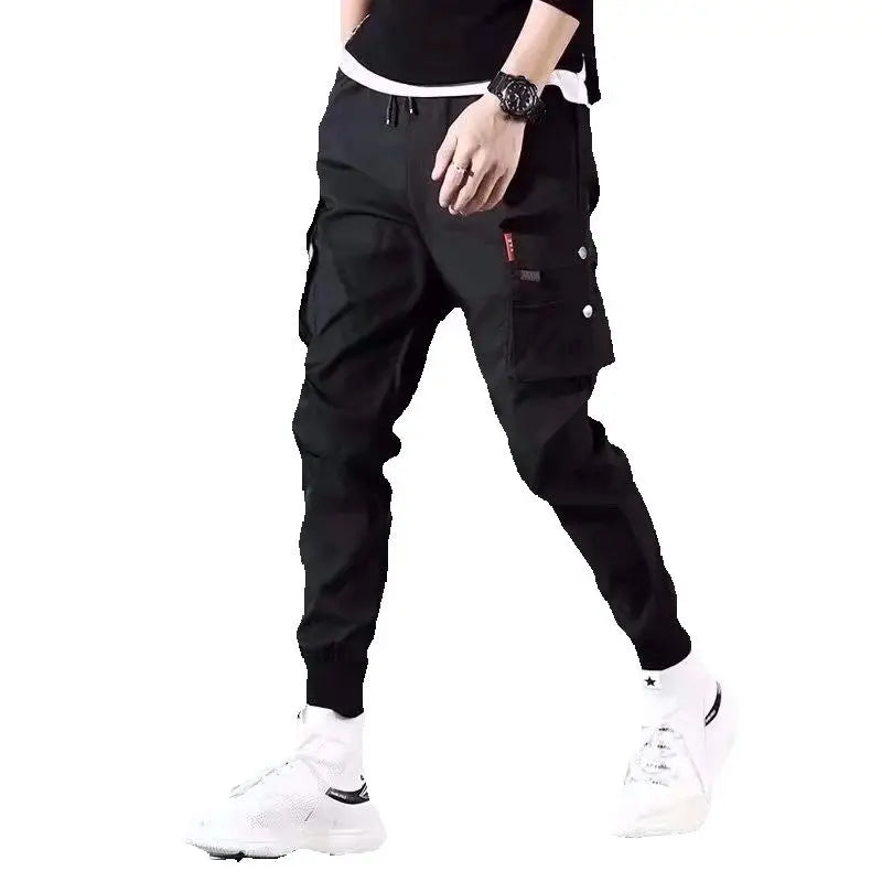 Men Cargo Tactical Pants Work Combat Multi-pockets Casual Training Trousers Overalls Clothing Joggers Hiking Mens Cargo Pant 1PC