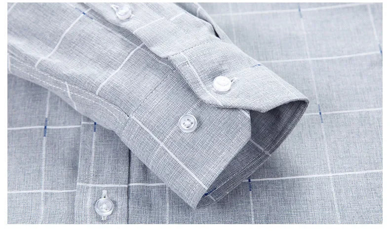 2024 Men's Printed Shirt Spring Long Sleeve Casual Daily Thin Soft Comfortable Business Slim Fit Button Down Dress  Shirts