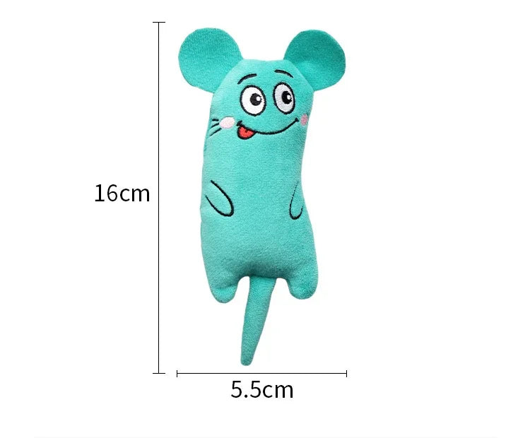 Claws Thumb Bite Cat Mint for Cats Hot Pet Kitten Chewing Toy Funny Cute Plush Toy Teeth Grinding Catnip Cat Toys Interactive