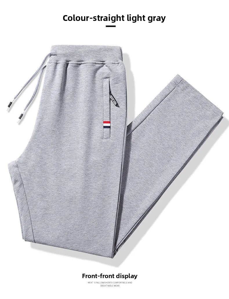 Autumn Pants Loose Gyms Jogger Track Pants Mens 6XL  8XL Men Fitness Sportswear Tracksuit Elastic Waist Sweatpants Cotton Trouse