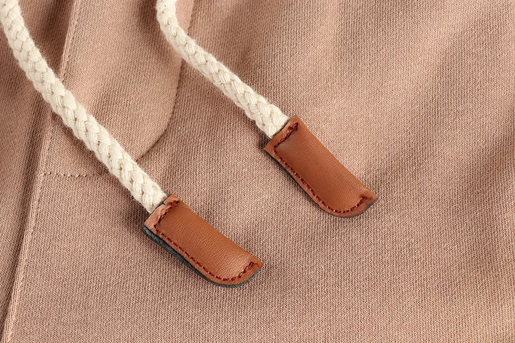 Autumn Japanese Retro Knitted Ankle-length Sweatpants Men's Fashion Elastic Waist Drawstring Sport Casual Ankle-tied Pants