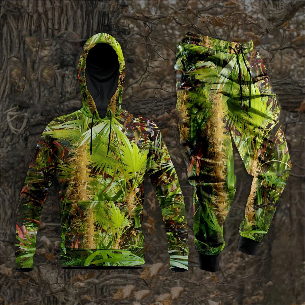 Autumn Camouflage 3D Printed Hoodie Suit Men Sweatshirts Sweatpants Casual Fashion Two Piece Tracksuit Set Men's Clothing