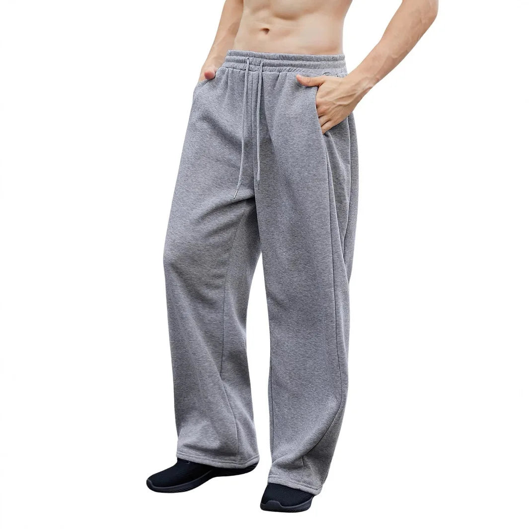 Y2k Harajuku Wide Leg Sweatpants Women Streetwear Baggy Oversize Gray Sports Pants High Waist Drawstring Casual Joggers Trousers