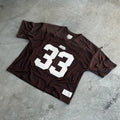 Streetwear Y2K Jersey T-shirt Men Women American Style Letter Printed Hip Hop Short-sleeved T Shirt Harajuku Trend Couple Tops