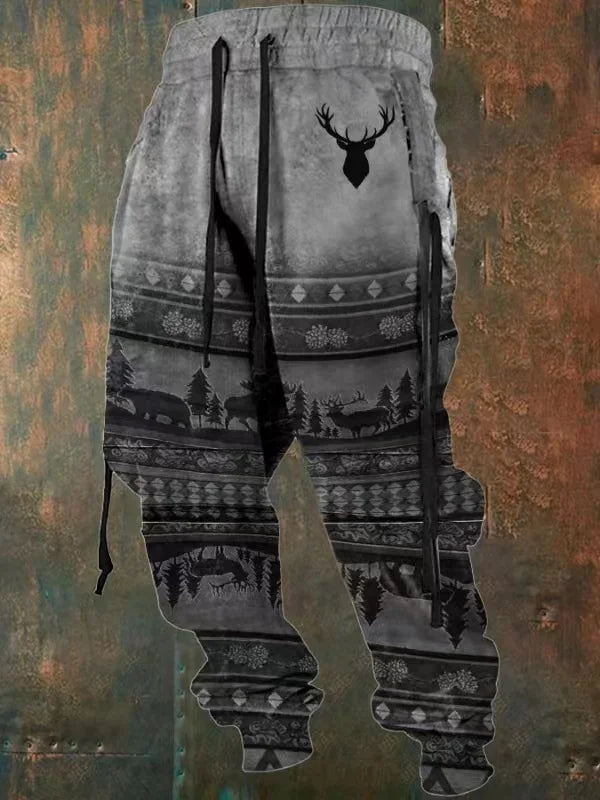 New Men Sweatpants Jogger Masculina Drawstring Elastic Waist  Owl 3D Printed Comfort Breathable Sports Streetwear Designer