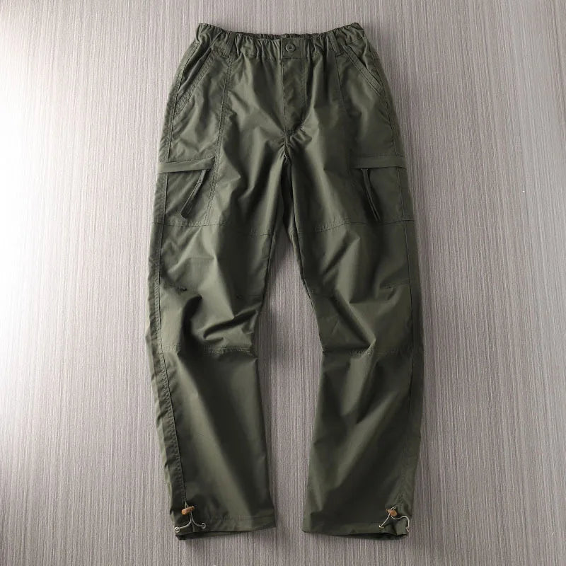 Tactical Cargo Pants Men's Spring Cotton Overalls Outdoor Work Long Trousers Hombre Clothing Hiking Pants Multiple Pockets