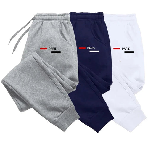 2024 Spring and Autumn Men's Casual Pants Personalized Printed Slim Breathable Sweatpants Sports Jogging Retro Streetwear