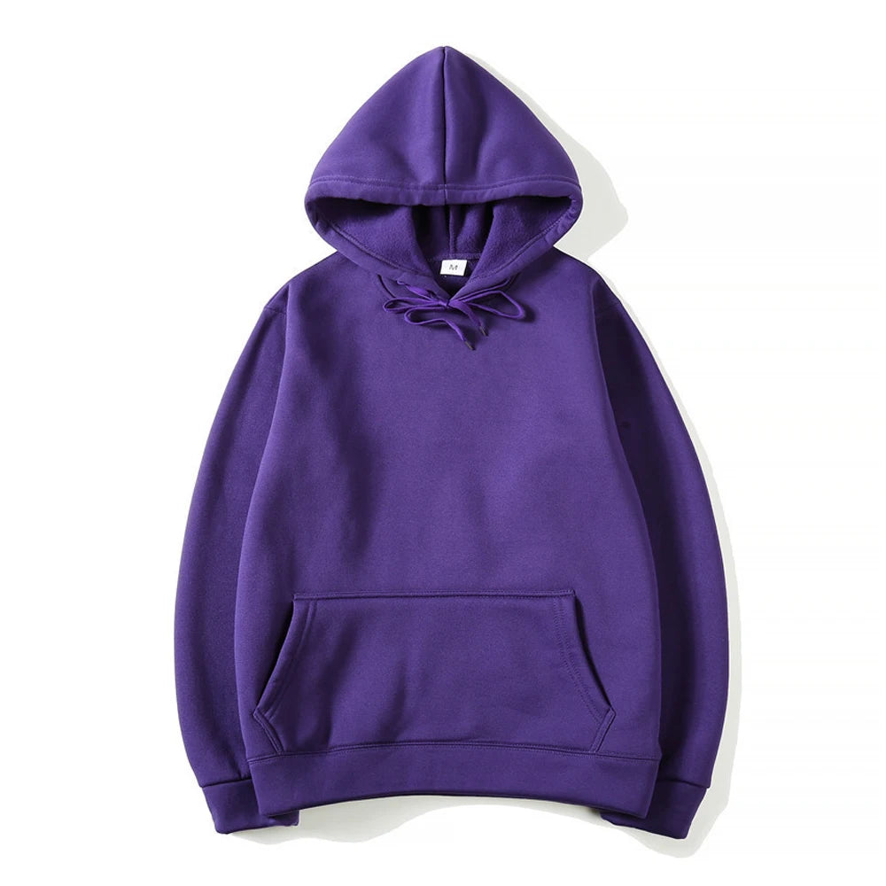 Men Hoodies Women Pullover Spring Autumn Casual Hoodie Sweatshirts Solid Color Hoodies Oversize Black Sweatshirt For Male