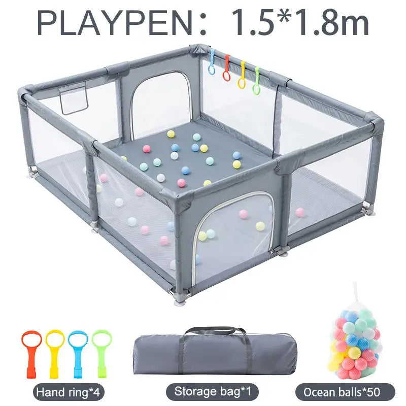 Baby Playpen Children Furniture New Arrival For Children Large Dry Pool Baby Playground For 0-6 Years Old Ball Pit Safety Fence