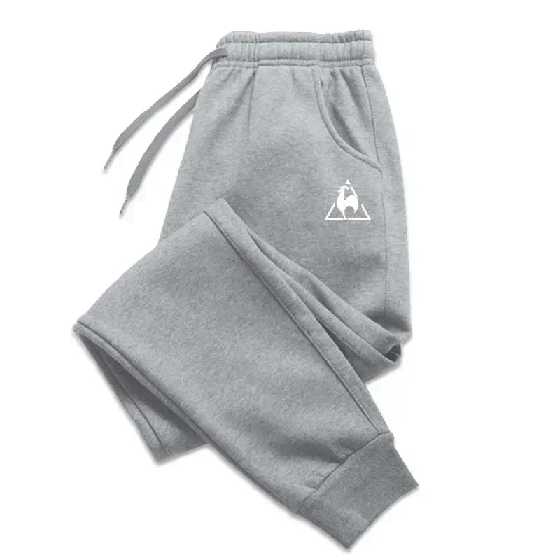 Spring and Autumn Fleece Men's Pants Casual Pants Men's Sports Jogging Pants Sweatpants Men's Harajuku Street S-3XL Pants