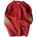 New Men Pullover Sweater Autumn Fashion Casual Loose Thick O Neck Wool Knitted Oversize Harajuku Streetwear Knitwear