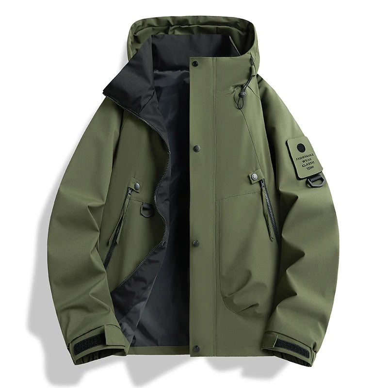 Outdoor Three-in-One Waterproof Hiking Jacket Men Women Breathable Windproof Windbreaker Coat Man Spring Autumn Trekking Jackets