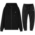 New Men's Fashion Classic Hoodie and Sweatpants Set, Suitable for Autumn and Winter, for Leisure, Fitness and Warmth