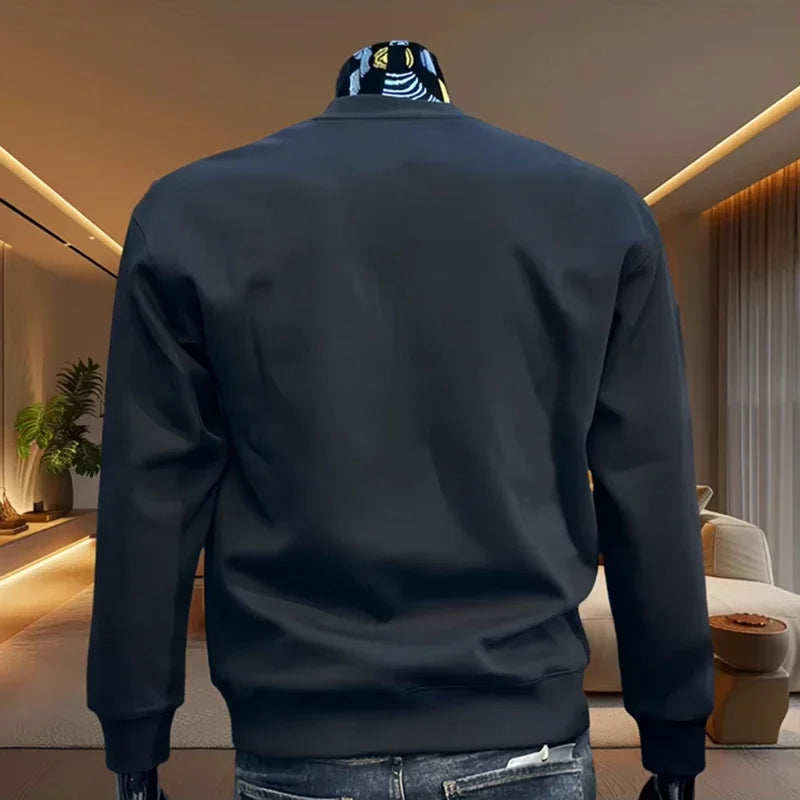 Fashion Mens Sweatshirts Printing Casual O-Neck Long Sleeve Tops Outdoors Sports Jogging Man Clothing Daily Street Pullover y2k