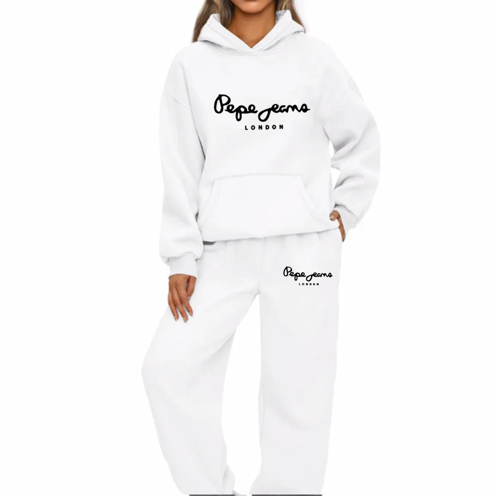 2025 Womens and mans Print Hooded Sweatshirts Suit High Quality Hot Sales Outfits Clothing Fashion Casual Jogging Pants Sets