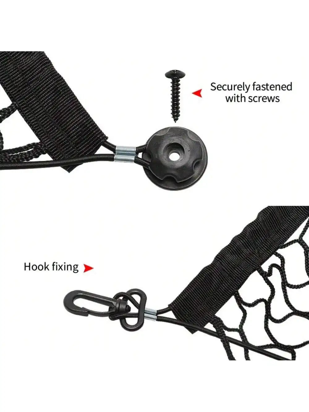 Car Trunk Fence Net Dog Isolation Protection Net Car Mounted Rear Seat Dog Safety Net Sturdy Elastic Pet Fence for Any Vehicle