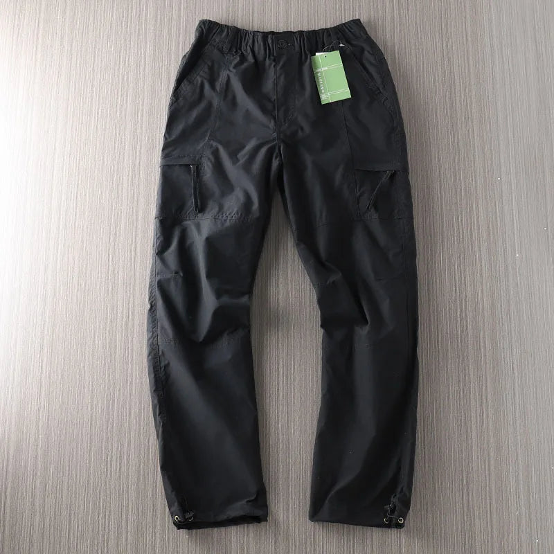 Tactical Cargo Pants Men's Spring Cotton Overalls Outdoor Work Long Trousers Hombre Clothing Hiking Pants Multiple Pockets