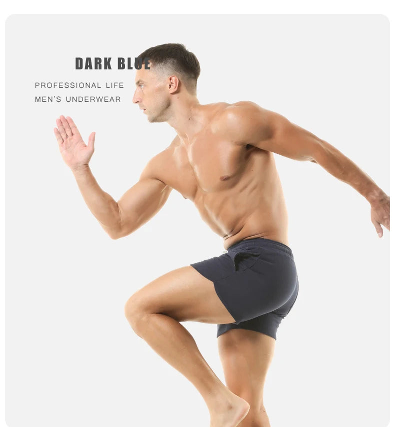 Summer Men Cotton Casual Shorts Quick Dry Gym Basketball Shorts Sport Running Shorts Man Crossfit Fitness Sweatpants Men Clothes