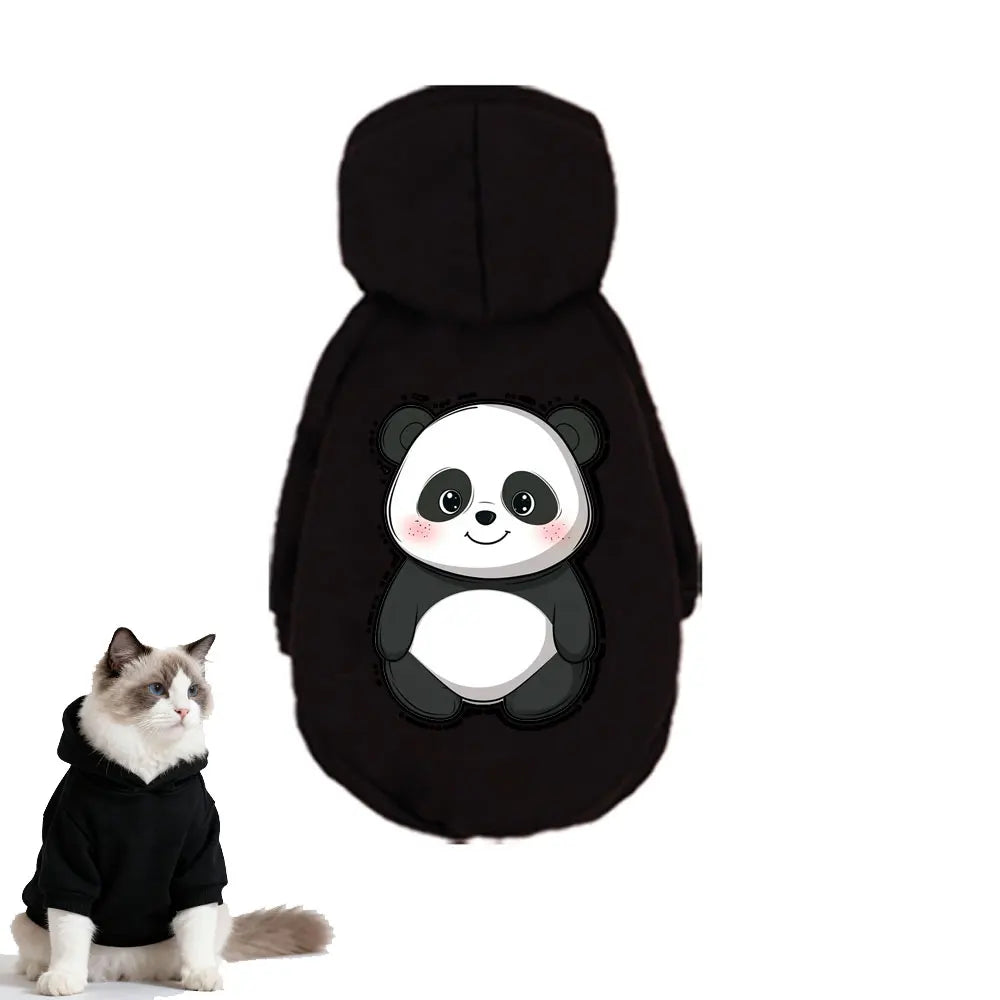 Pet Hooded Sweatshirt  Cats & Dogs Fashion Unique Printed Pattern For Pomeranian  Maltese Golden Retriever