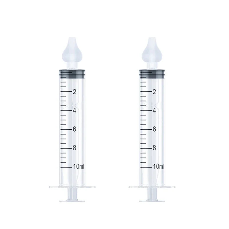 Needle Tube Nasal Aspirator Syringe Baby Nose Cleaner Baby Rhinitis Nasal Washer Reusable Nasal Irrigator Washing for Children