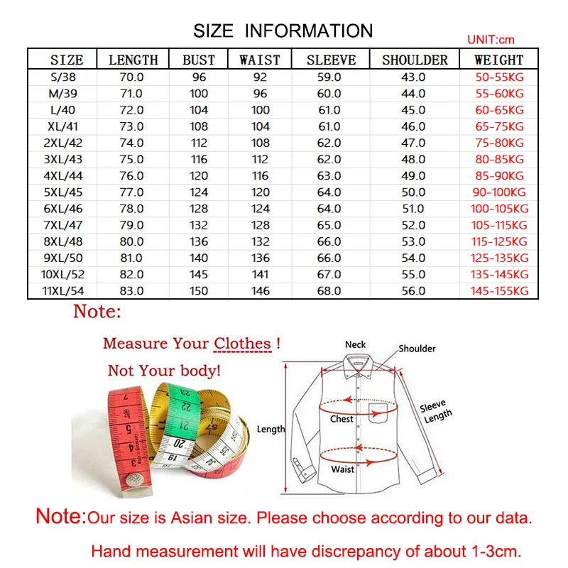 Cotton Plaid Casual Long Sleeve Shirts For Man M-11XL Plus Size Winter Warm Flannel Chic Clothes Business Smart Dress Shirts Top