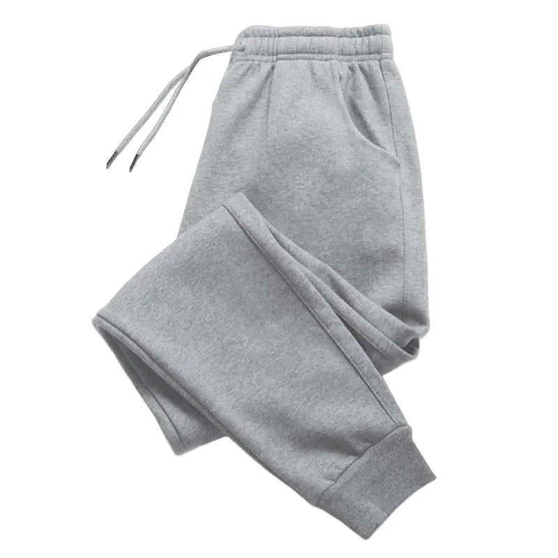 2025 Hot Sale Men's Sweatpants High Quality Solid Color Jogger Pants Autumn Winter Daily Casual Sporty Trousers Home Outdoor