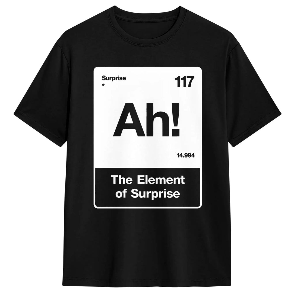 Vintage T Shirt Summer Ah The Elements of Surprise Project Hail Mary Novelty T-Shirts Cotton Tshirt for Male Y2K Basic Clothing