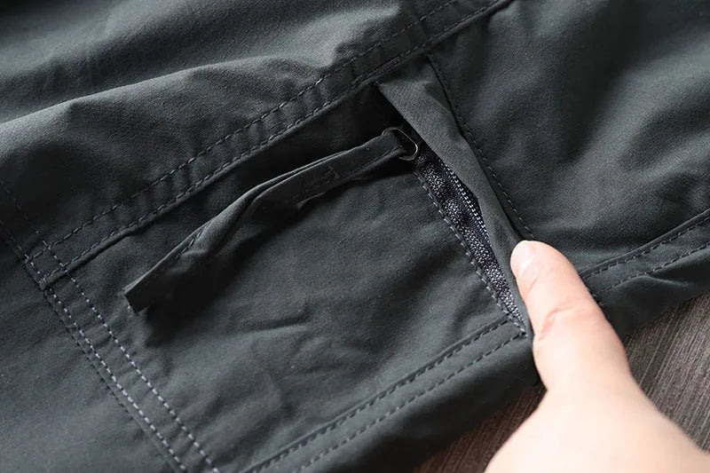 Tactical Cargo Pants Men's Spring Cotton Overalls Outdoor Work Long Trousers Hombre Clothing Hiking Pants Multiple Pockets