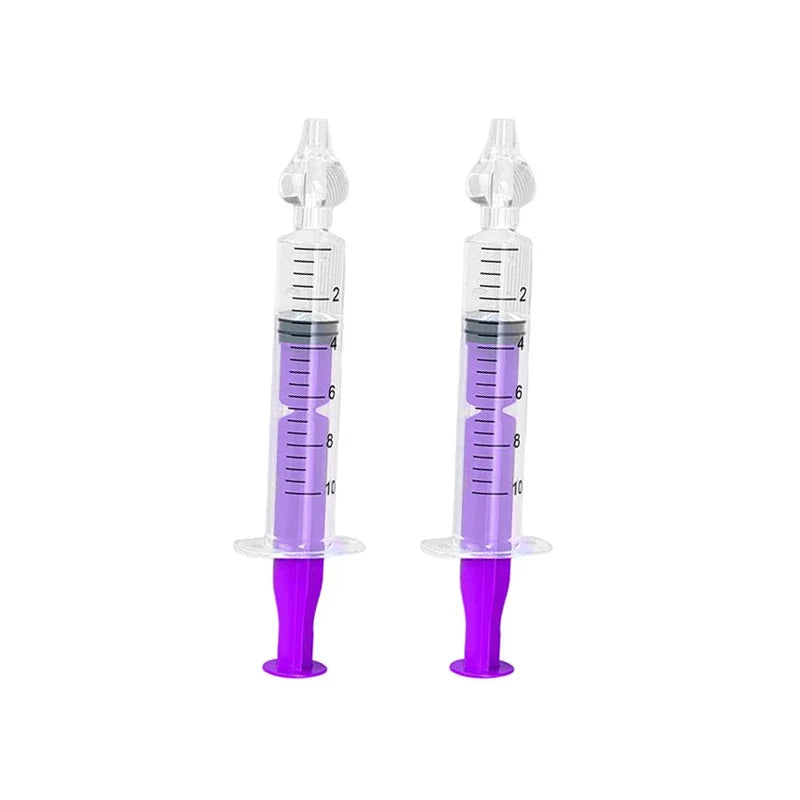 Needle Tube Nasal Aspirator Syringe Baby Nose Cleaner Baby Rhinitis Nasal Washer Reusable Nasal Irrigator Washing for Children