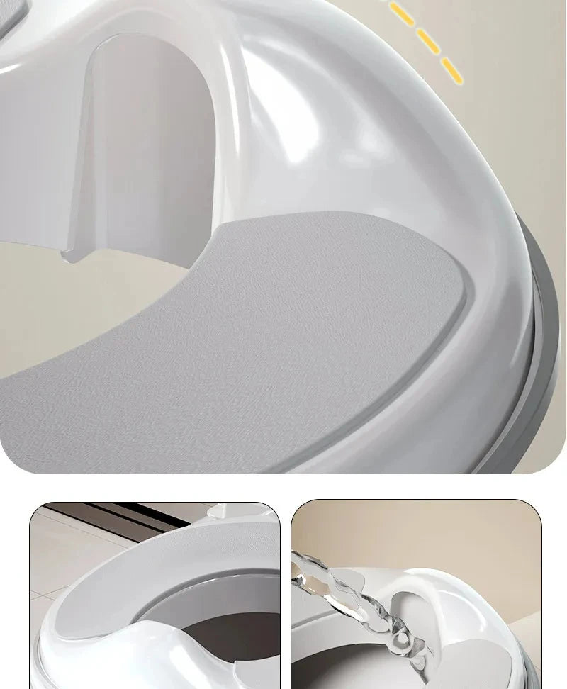 Splash Proof Kids Toilet Seat, Universal Fit Potty Training Seat, Sturdy Safe Toddler Toilet Accessory, Practical Toilet Seat fo
