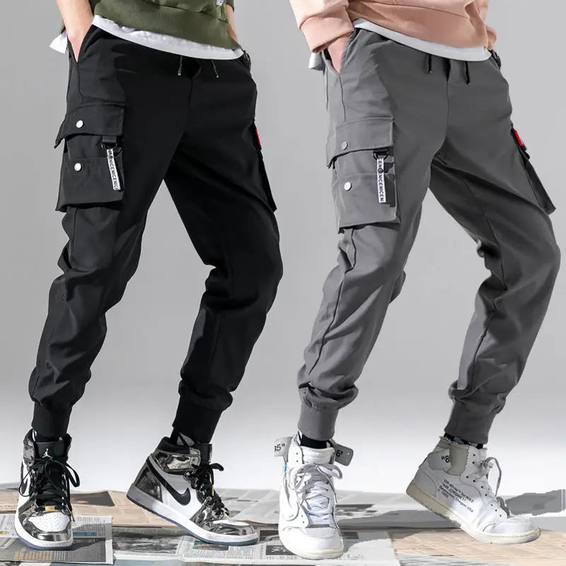 Men Cargo Tactical Pants Work Combat Multi-pockets Casual Training Trousers Overalls Clothing Joggers Hiking Mens Cargo Pant 1PC
