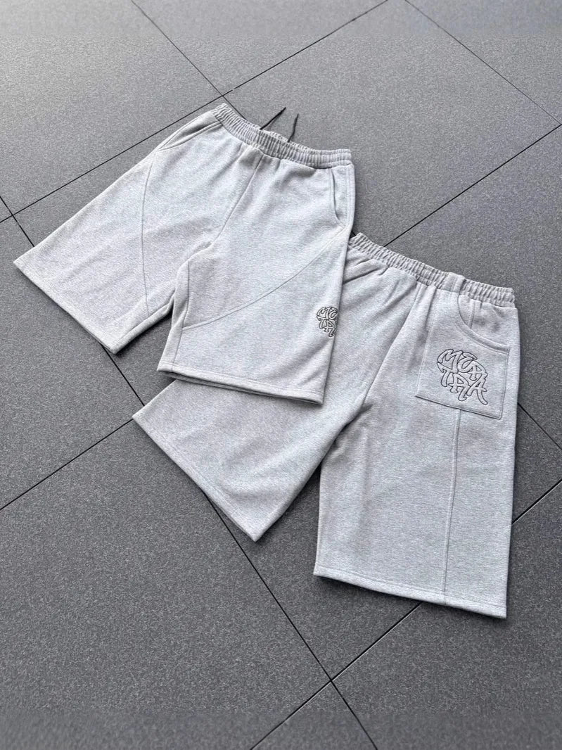 Y2K Retro Jogging Pants Streamlined Seams Street Trendy Embroidery Unisex Sweatpants Hip Hop Harajuku Streetwear Baggy Joggers