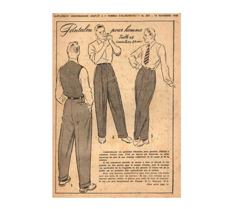 Non Stock Pleated Slacks Summer Spring Relaxed Straight Casual Pants Men Khakis